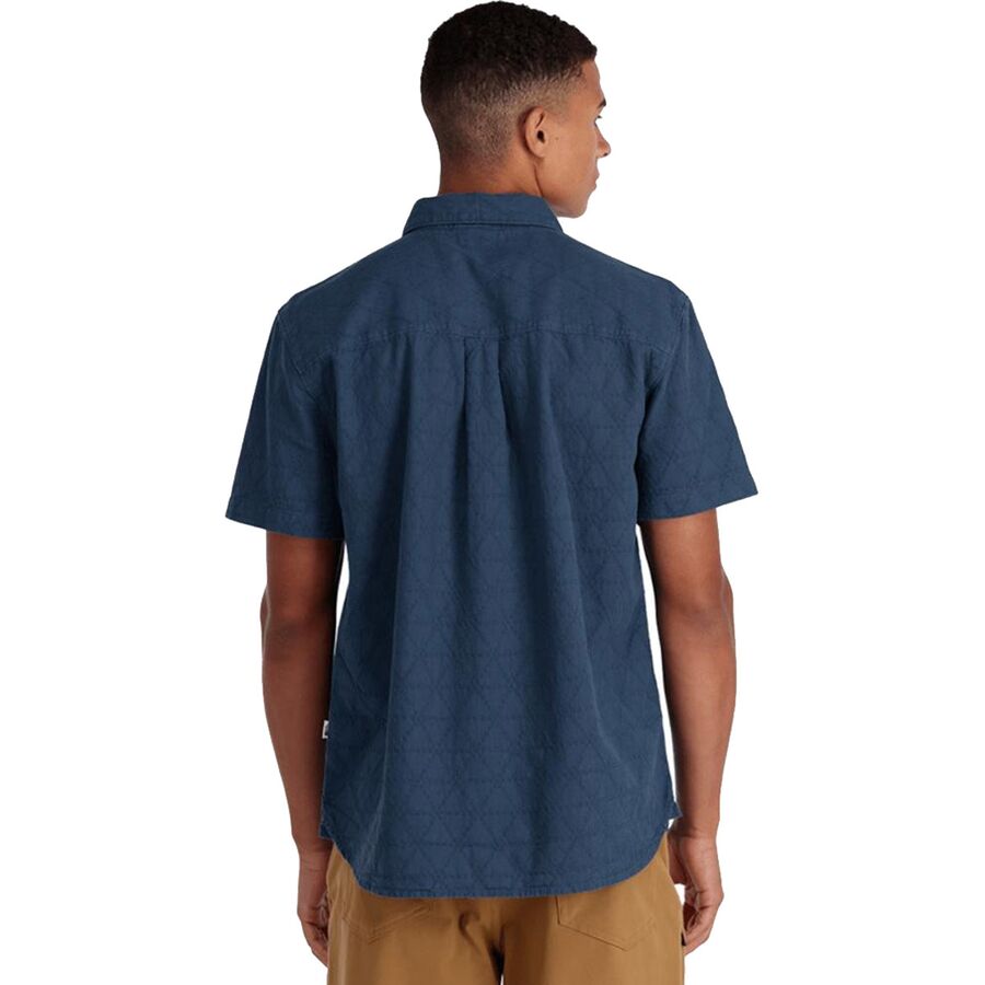 The North Face Loghill Jacquard Shirt - Men's Shady Blue
