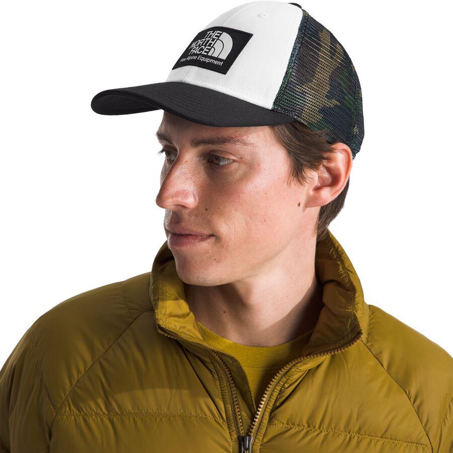 The North Face Mudder Trucker Hat - Men's Rust Orange/Khaki Stone