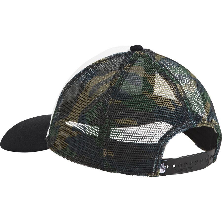 The North Face Mudder Trucker Hat - Men's Rust Orange/Khaki Stone
