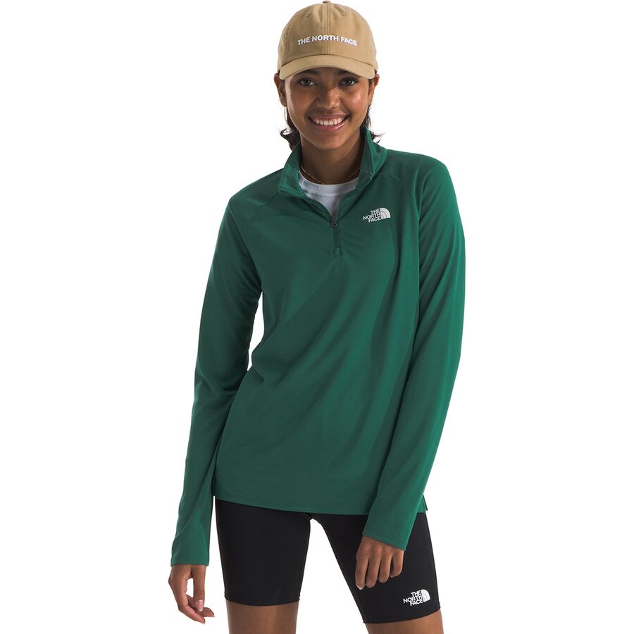 The North Face Never Stop 1/4-Zip Pullover - Kids' Evergreen