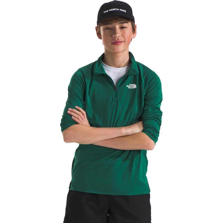 The North Face Never Stop 1/4-Zip Pullover - Kids' Evergreen