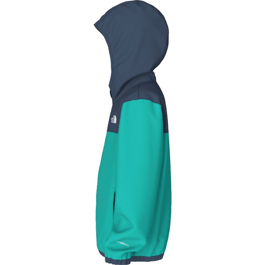 The North Face Never Stop Hooded WindWall Jacket - Toddlers' Geyser Aqua