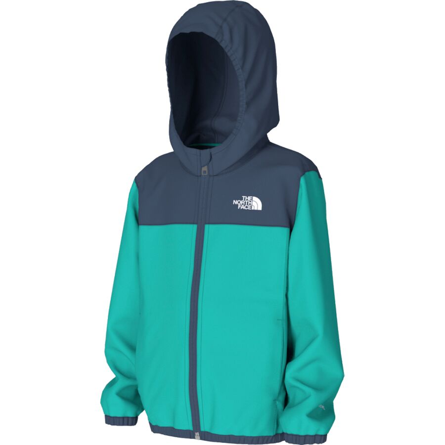The North Face Never Stop Hooded WindWall Jacket - Toddlers' Geyser Aqua