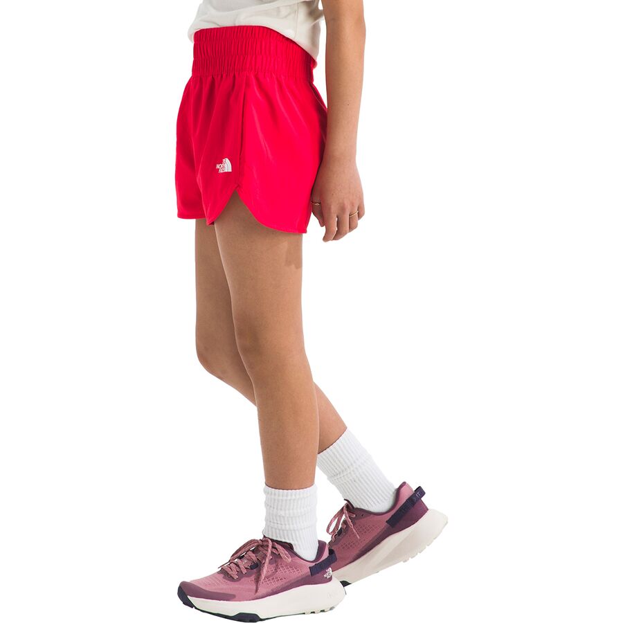 The North Face Never Stop Movn Short - Girls' Hibiscus