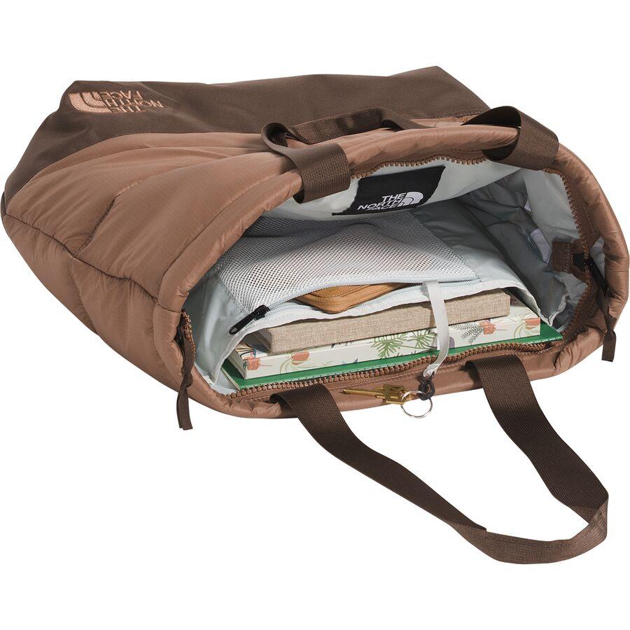 The North Face Nuptse Tote Latte/Smokey Brown