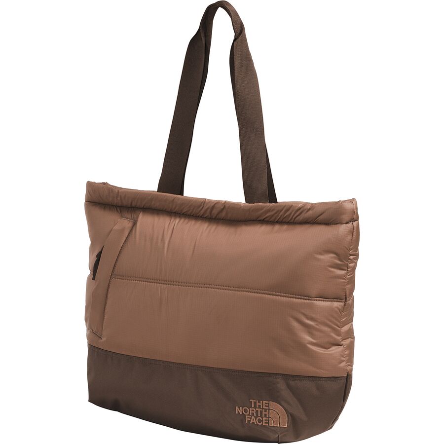The North Face Nuptse Tote Latte/Smokey Brown