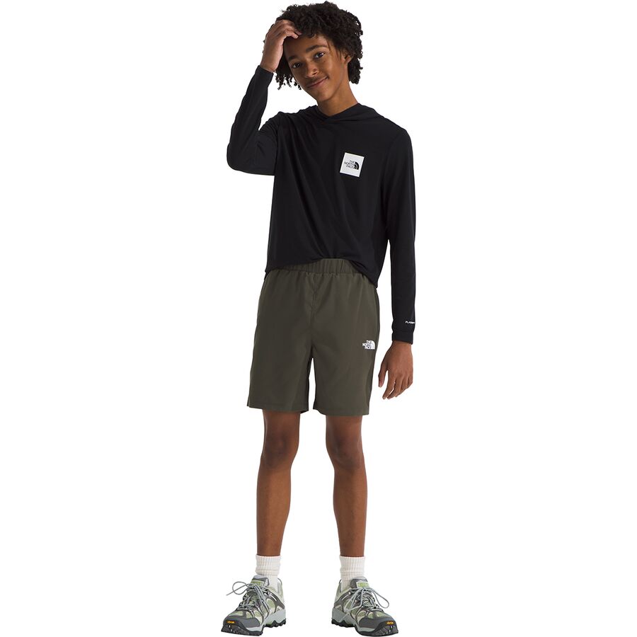 The North Face On The Trail Short - Boys' New Taupe Green