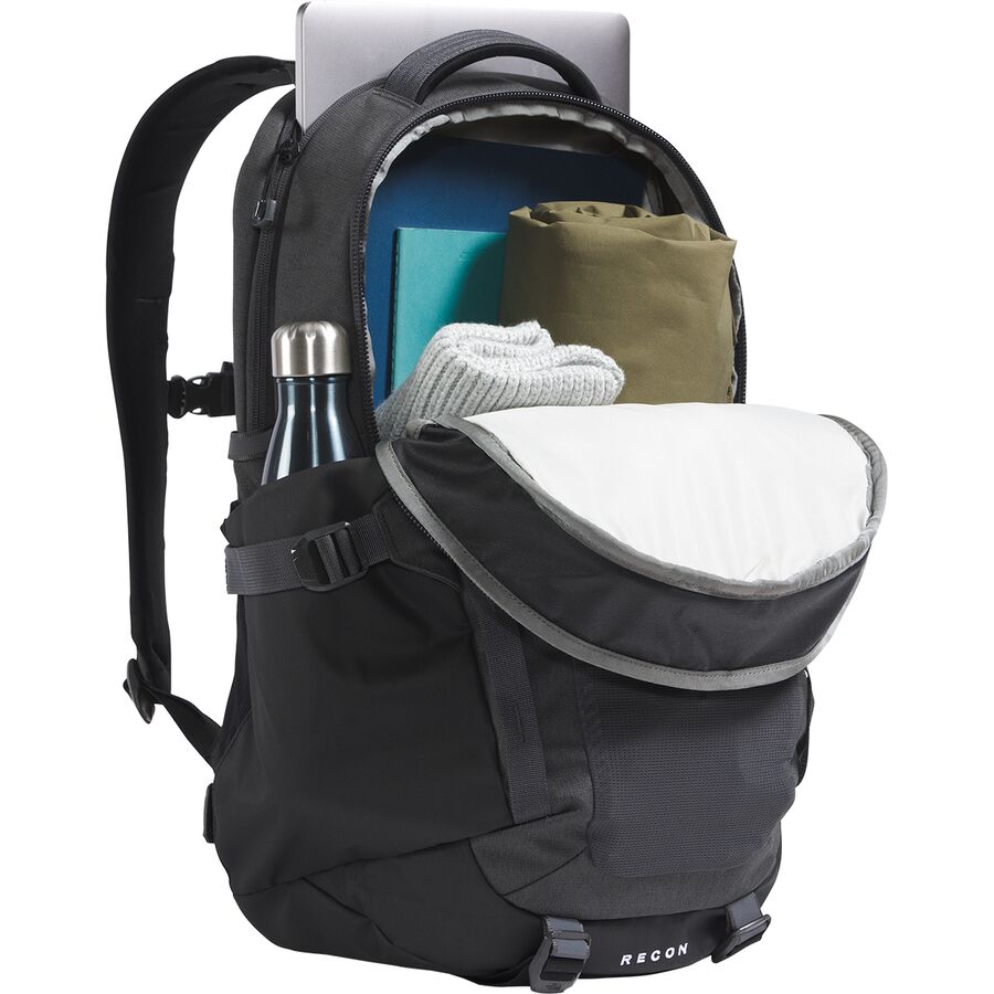 The North Face Recon 30L Backpack Asphalt Grey Light Heather/TNF Black-NPF