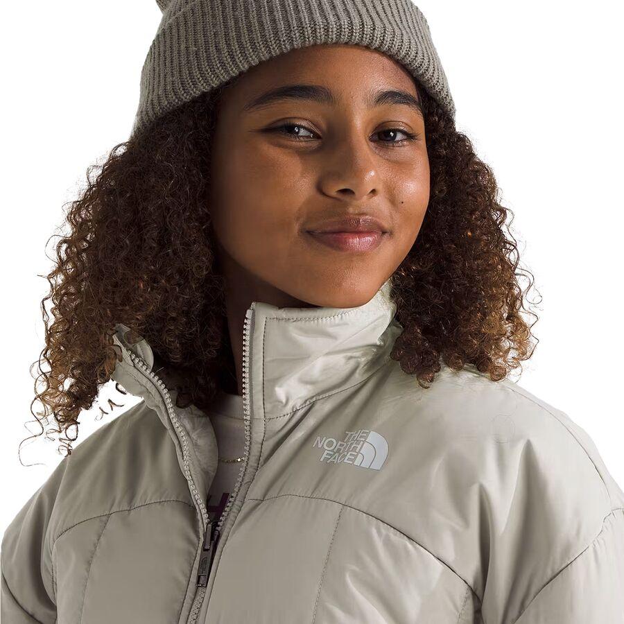 The North Face Reversible Shasta Full-Zip Jacket - Girls' Clay Grey