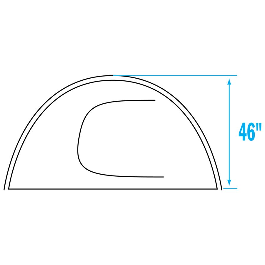 The North Face Stormbreak 3 Tent: 3-Person 3-Season Golden Oak/Pavement