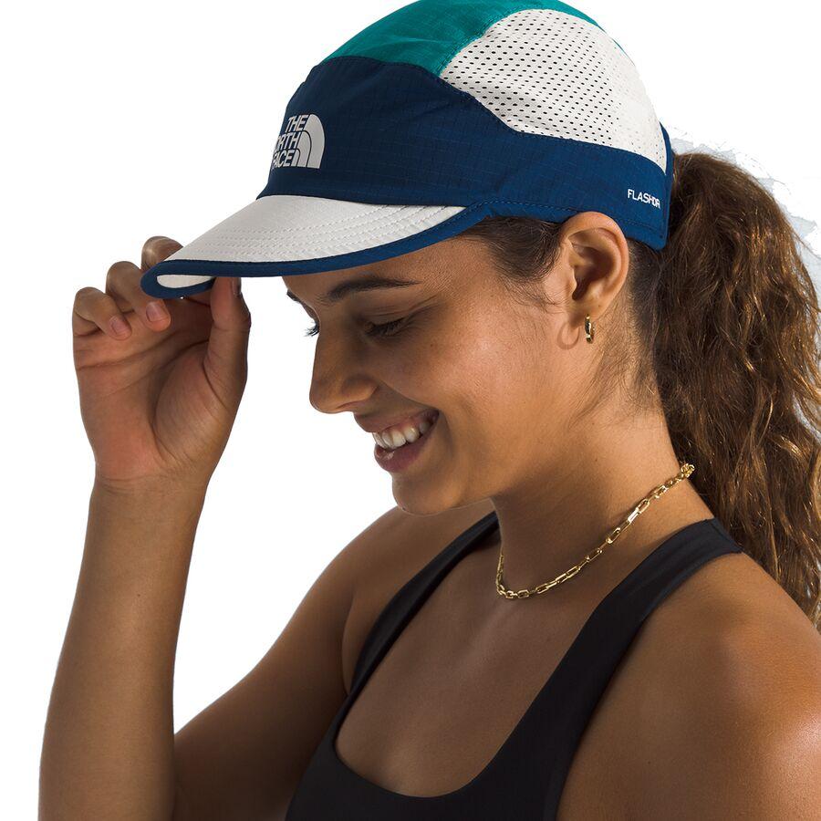 The North Face Summer LT Run Hat Deep Teal/Estate Blue/White Dune