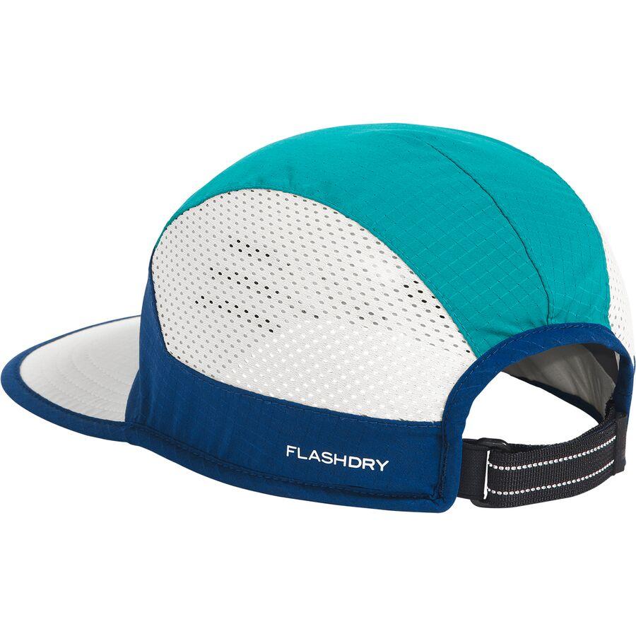 The North Face Summer LT Run Hat Deep Teal/Estate Blue/White Dune