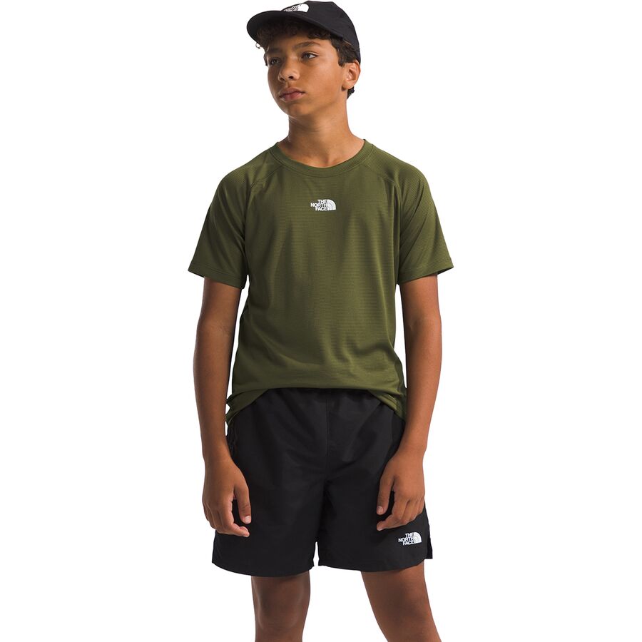 The North Face Summer LT T-Shirt - Kids' Forest Olive