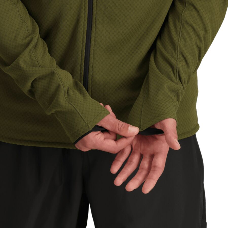 The North Face Summit FUTUREFLEECE Full-Zip Hooded Jacket - Men's Forest Olive