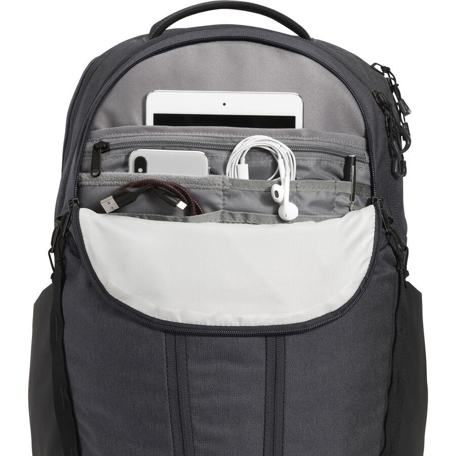 The North Face Surge 31L Backpack Asphalt Grey Light Heather/TNF Black-NPF