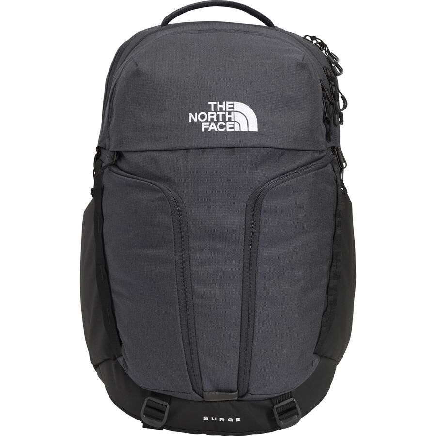 The North Face Surge 31L Backpack Asphalt Grey Light Heather/TNF Black-NPF