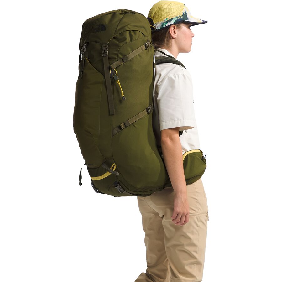The North Face Terra 65L Backpack Forest Olive/New Taupe Green-NPF