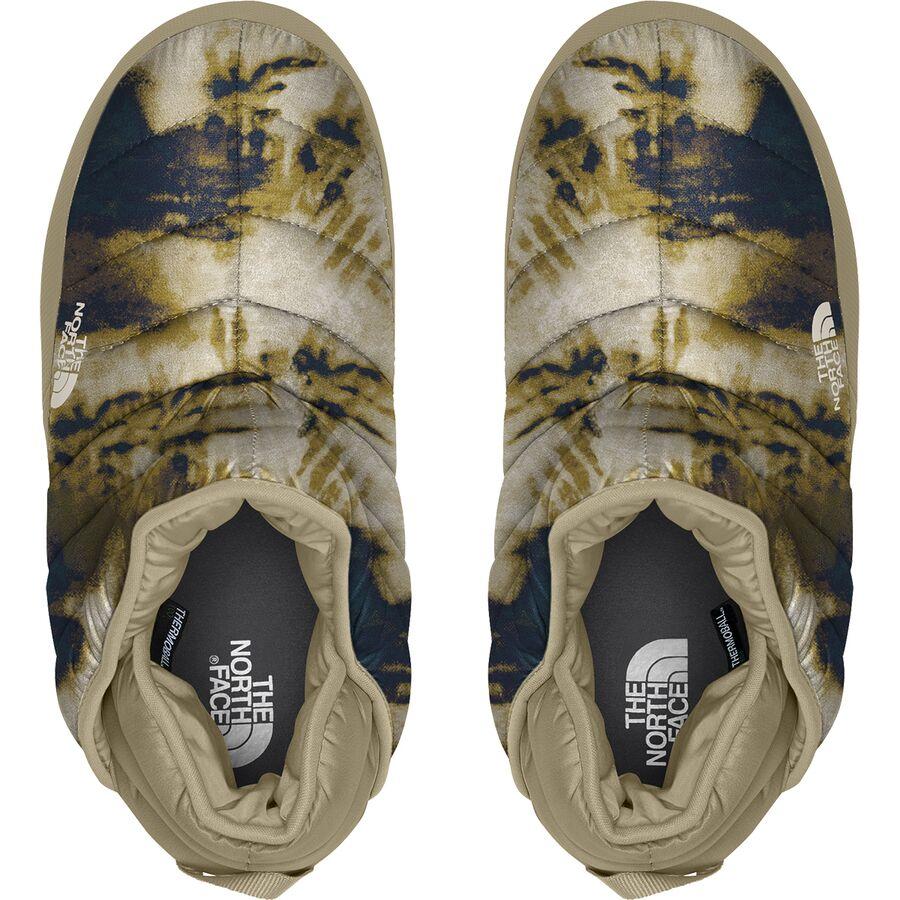 The North Face ThermoBall Eco Traction Bootie - Men's Midnight Petrol TNF Bleach Dye Print/Gravel