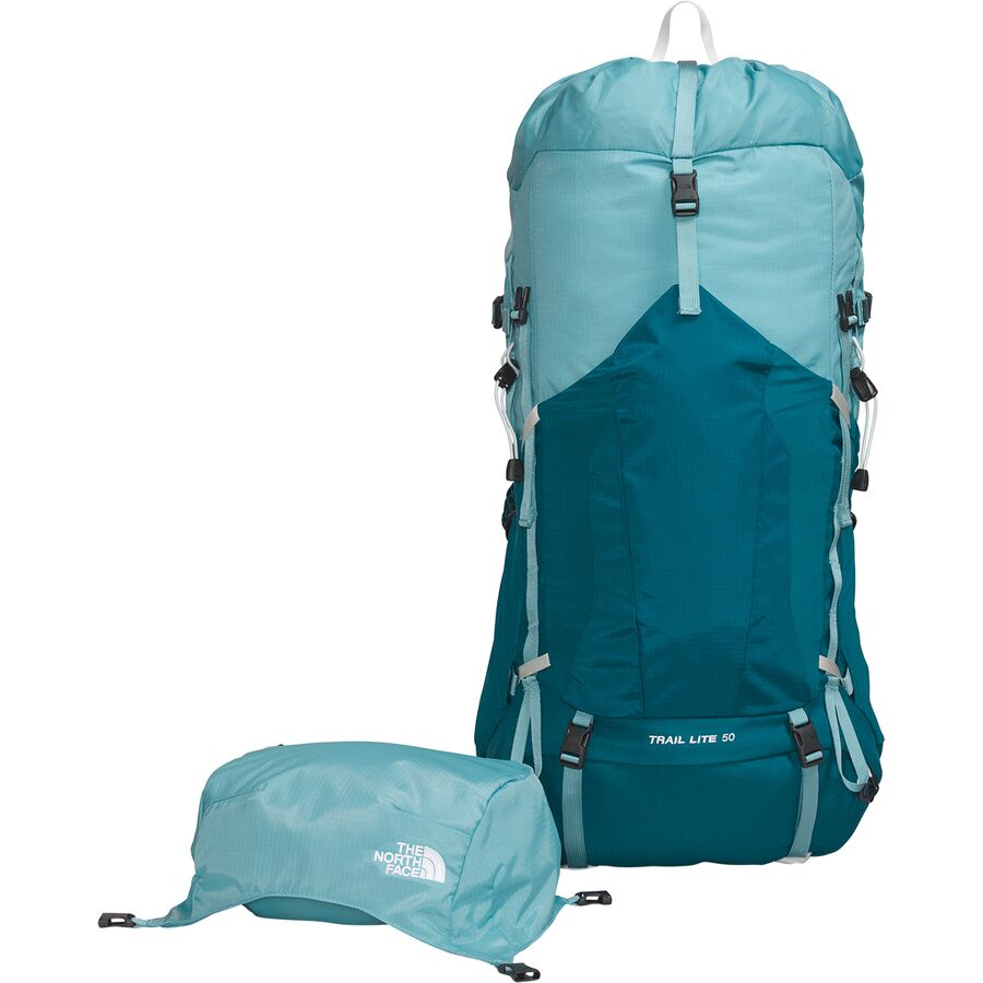 The North Face Trail Lite 50L Backpack - Women's Reef Waters/Blue Coral-NPF