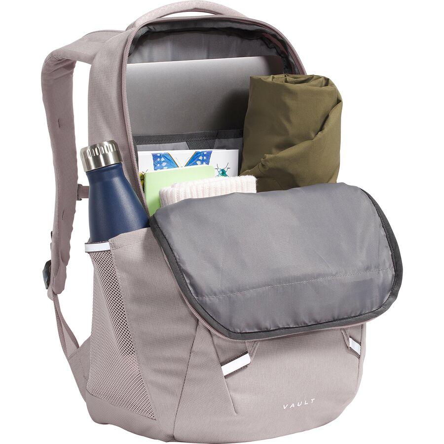 The North Face Vault 21.5L Backpack - Women's Moonstone Grey Dark Heather/Moonstone Grey