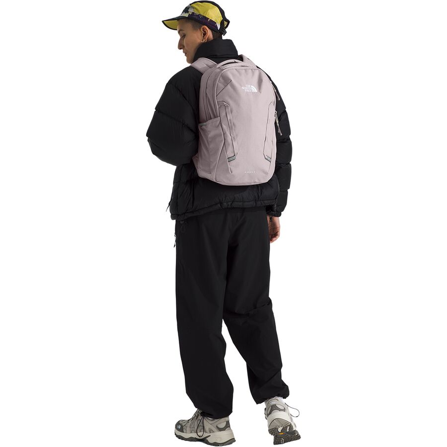 The North Face Vault 21.5L Backpack - Women's Moonstone Grey Dark Heather/Moonstone Grey