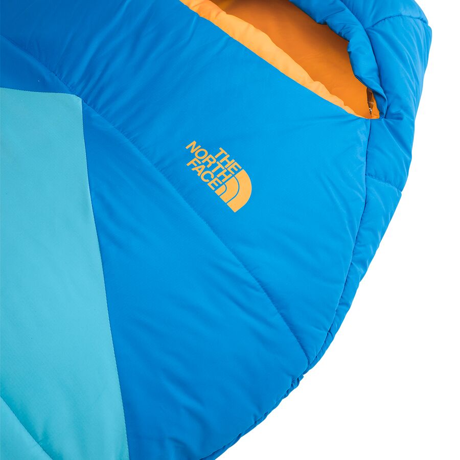 The North Face Wasatch Pro 20 Sleeping Bag: 20F Synthetic - Kids' Hero Blue/Norse Blue/NPF