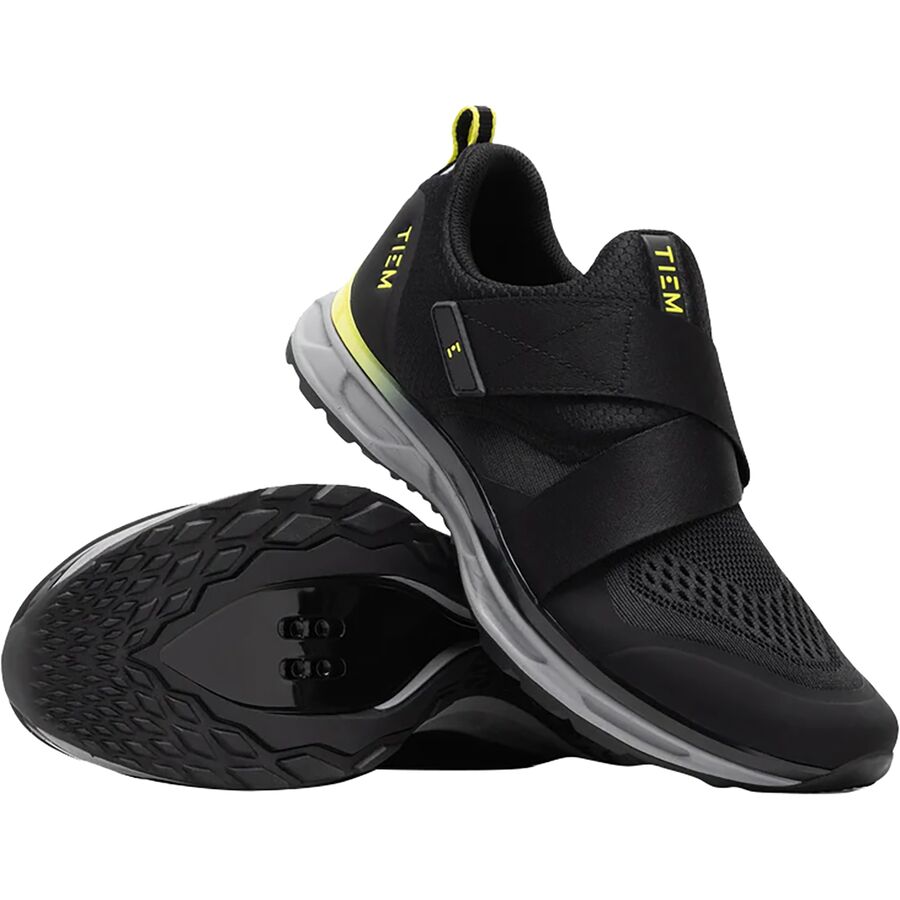 TIEM Athletic Slipstream Shoe - Men's Black/Citron