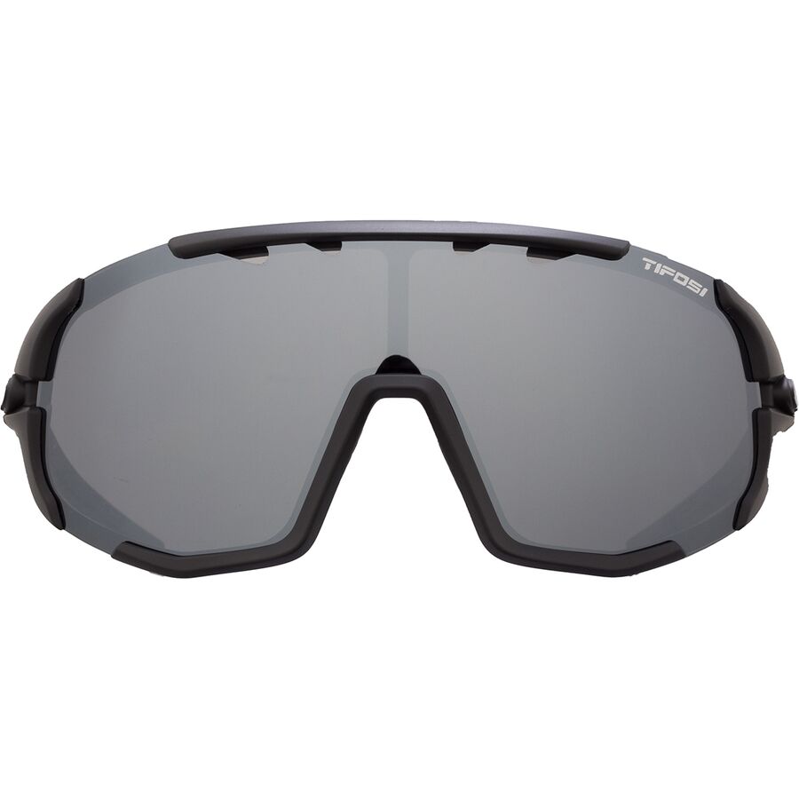Tifosi Optics Sledge Sunglasses Matte Black/Smoke/AC Red/Clear