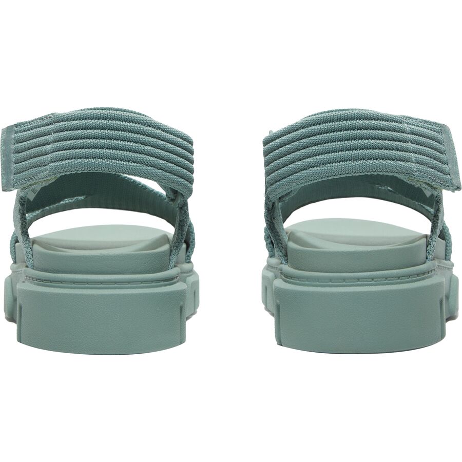Timberland Greyfield Backstrap Knit Sandal - Women's Light Green Knit