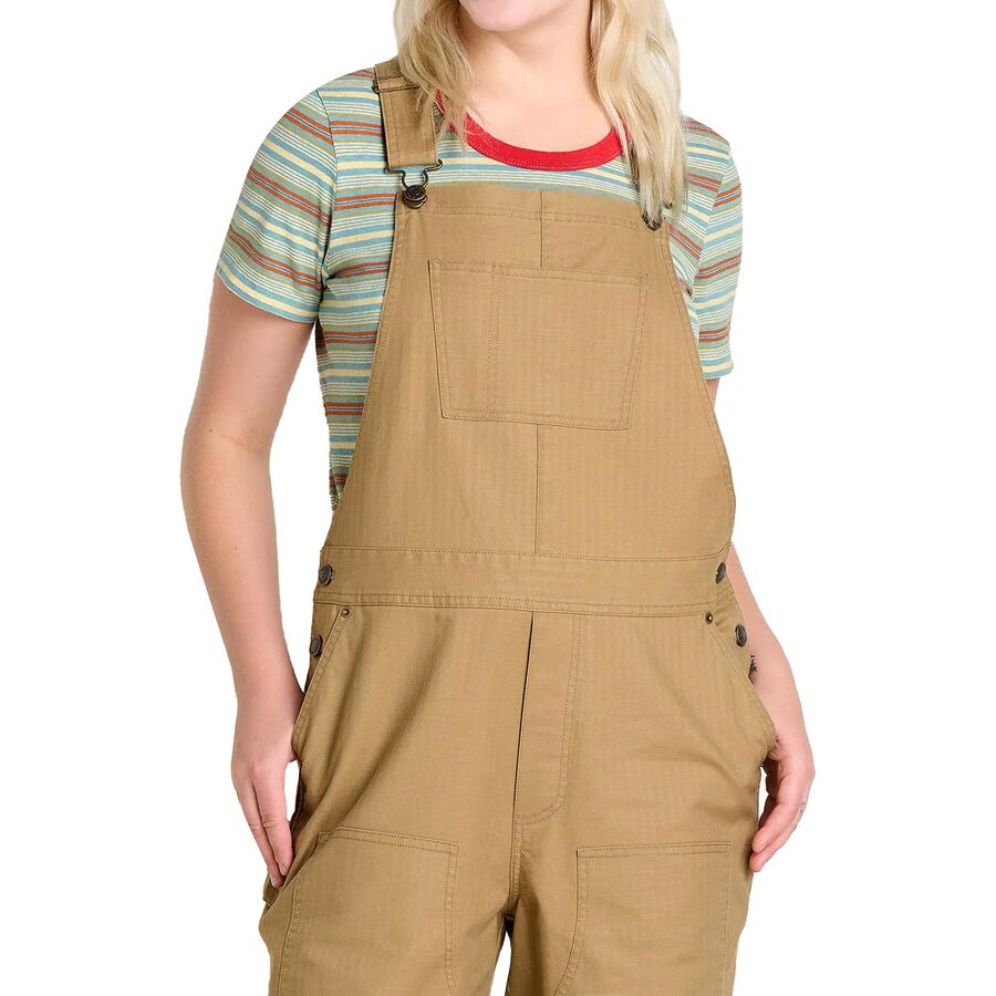 Toad&Co Juniper Utility Overall - Women's Honey Brown