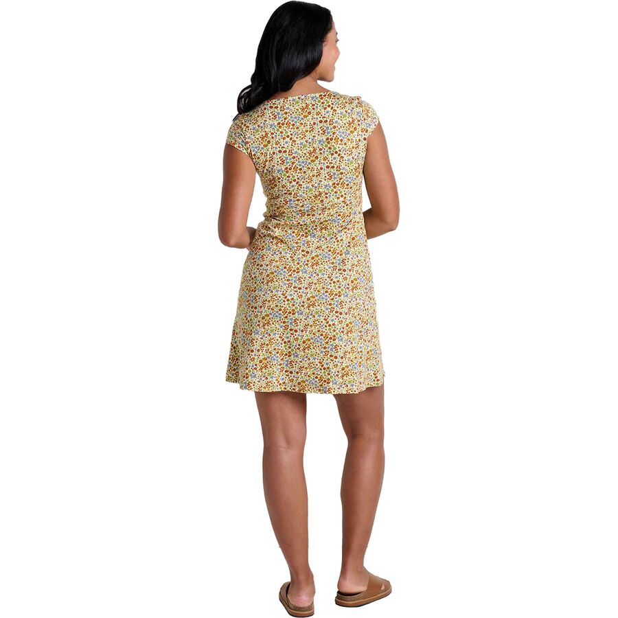 Toad&Co Rosemarie Dress - Women's Cinnamon Ditsy Print