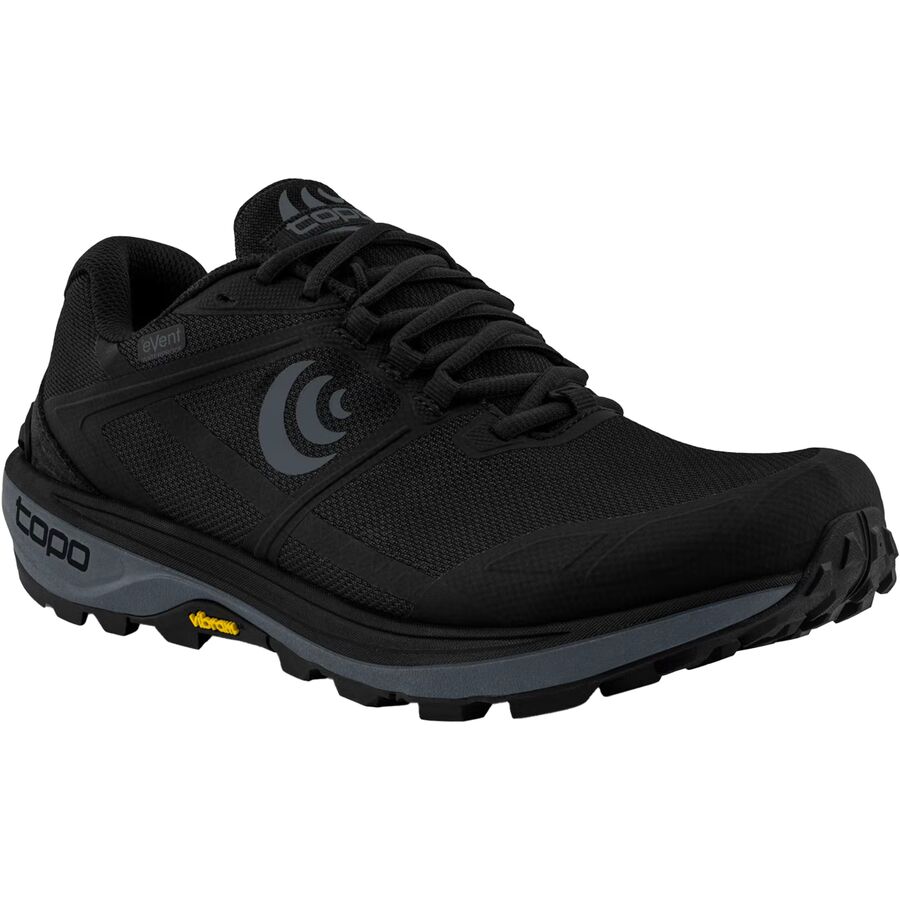 Topo Athletic Terraventure 4 WP Trail Running Shoe - Men's Black/Charcoal