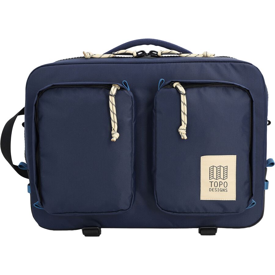 Topo Designs Global Briefcase Navy/Sahara