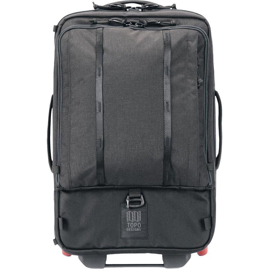Topo Designs Global Travel 44L Roller Bag Black/Black