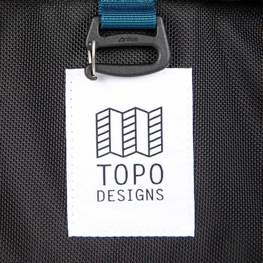 Topo Designs Global Travel 44L Roller Bag Black/Black