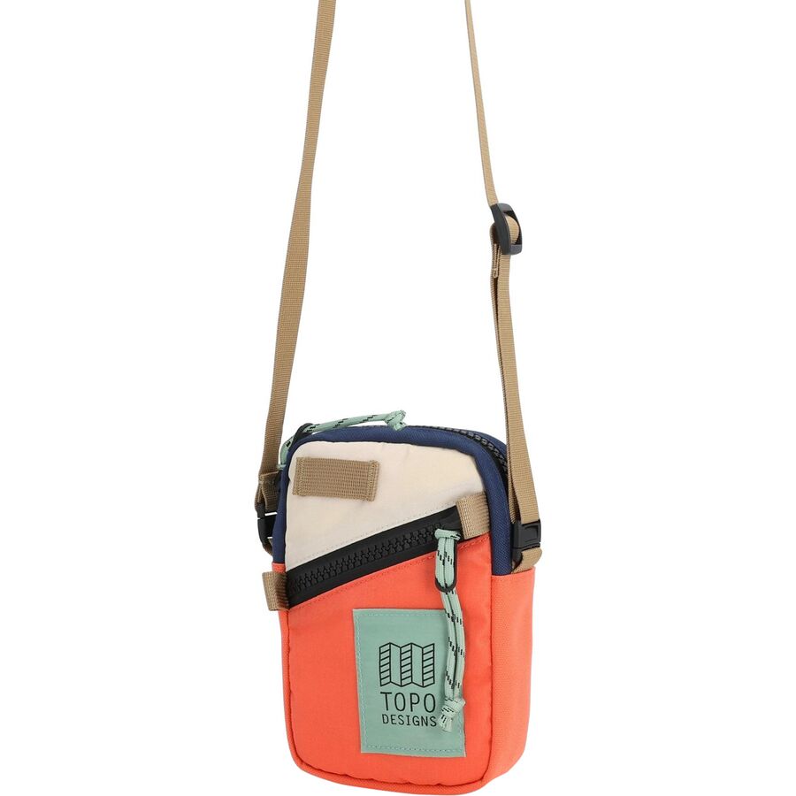 Topo Designs Mini Shoulder Bag Almond/Emberglow