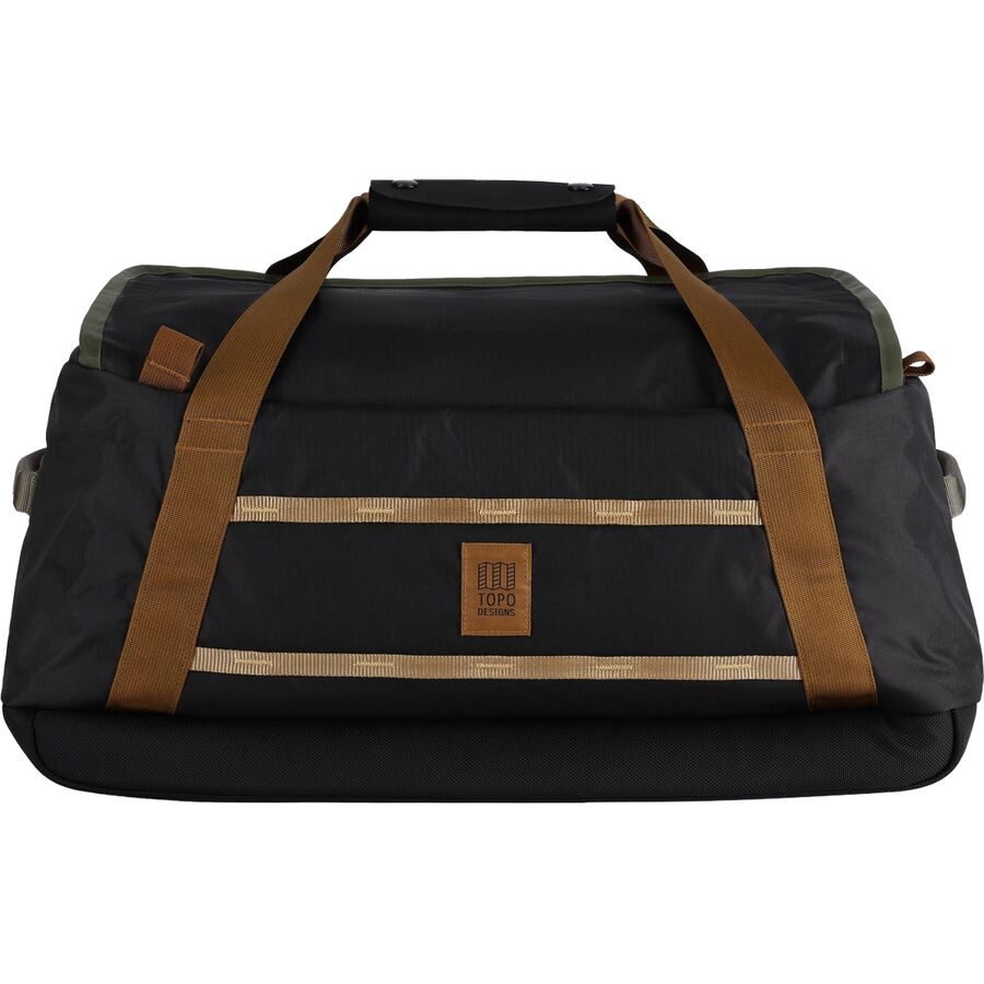 Topo Designs Mountain 40L Duffel Bag Black/Neutral