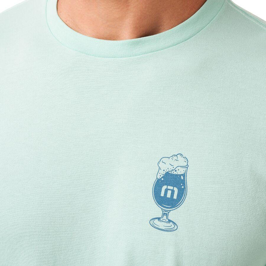 TravisMathew Bar Break T-Shirt - Men's Eggshell Blue