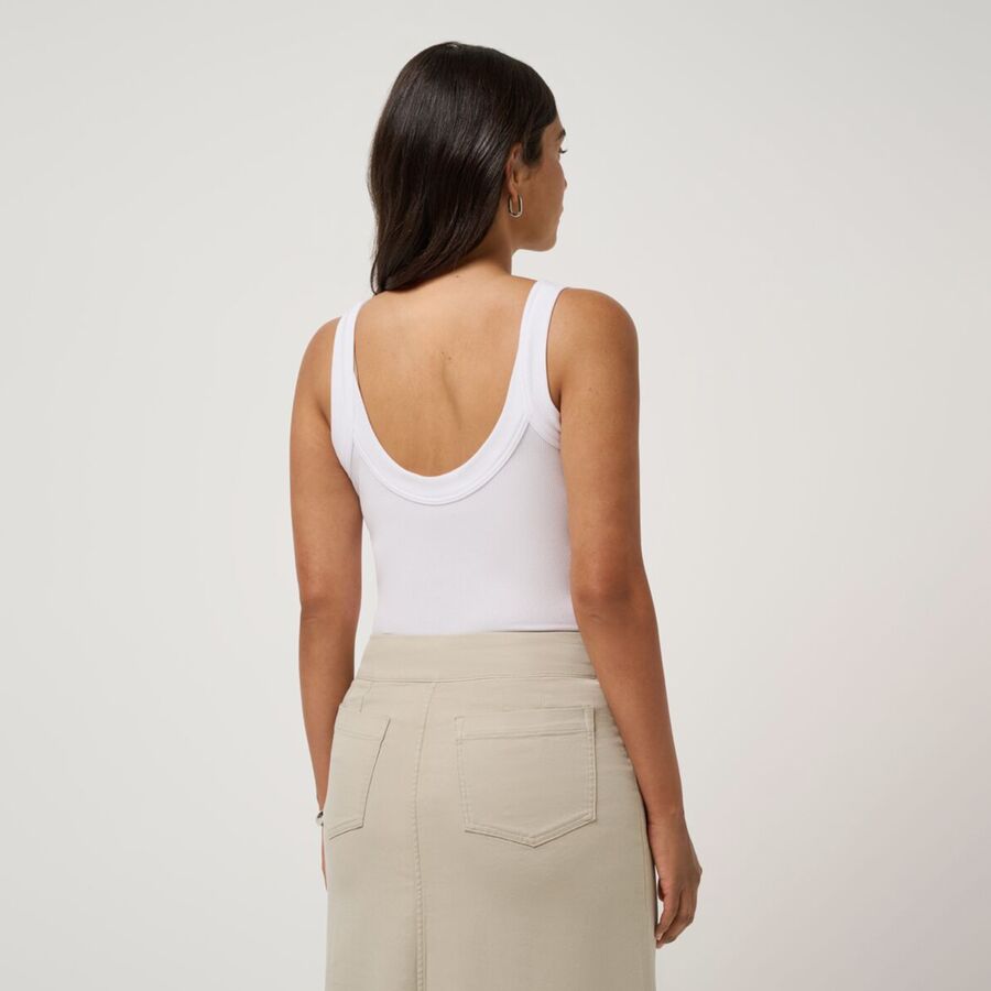 TravisMathew Cloud Rib Pinot Tank Top - Women's White
