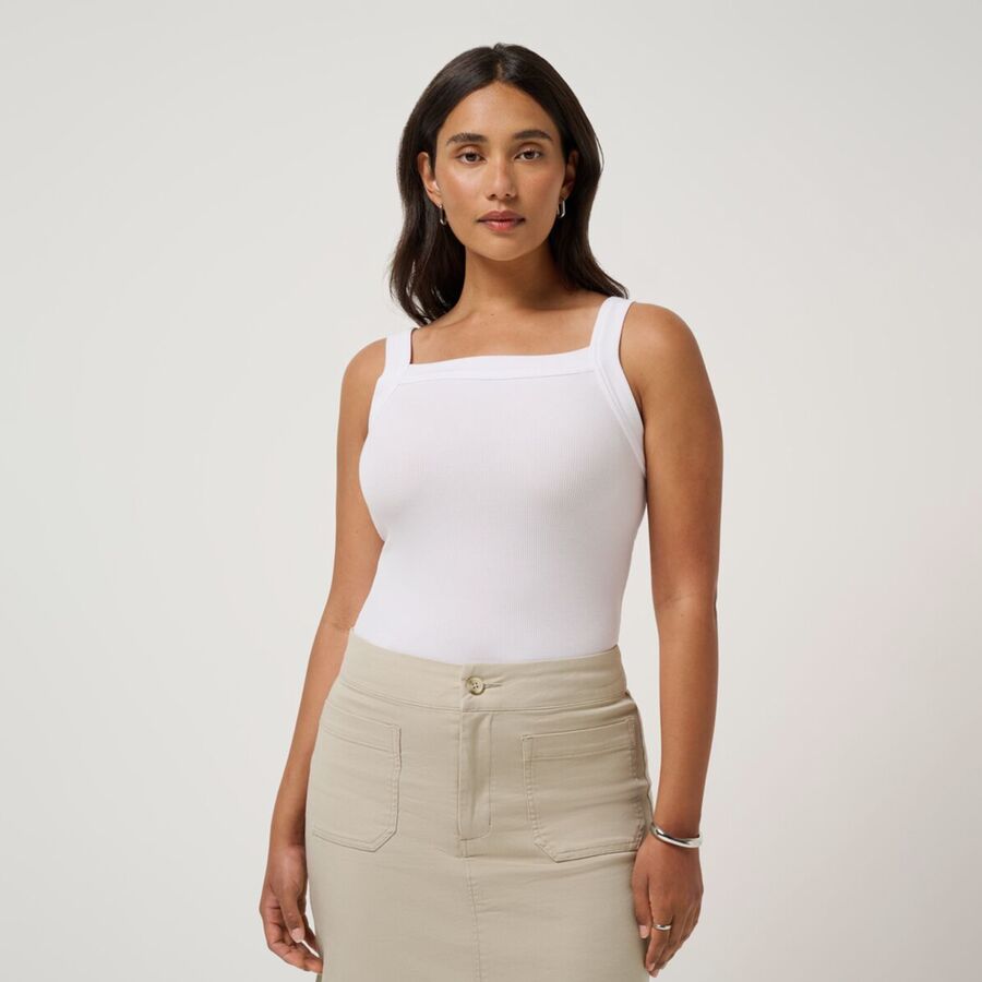 TravisMathew Cloud Rib Pinot Tank Top - Women's White