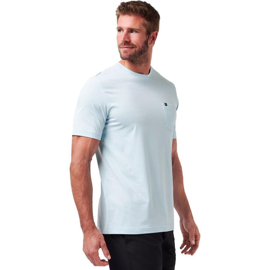 TravisMathew Heater T-Shirt - Men's Cory Blue