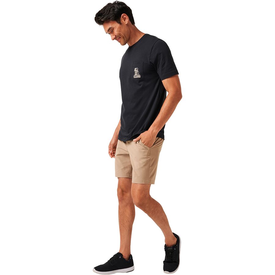 TravisMathew Lost Cave Pocket T-Shirt - Men's Black
