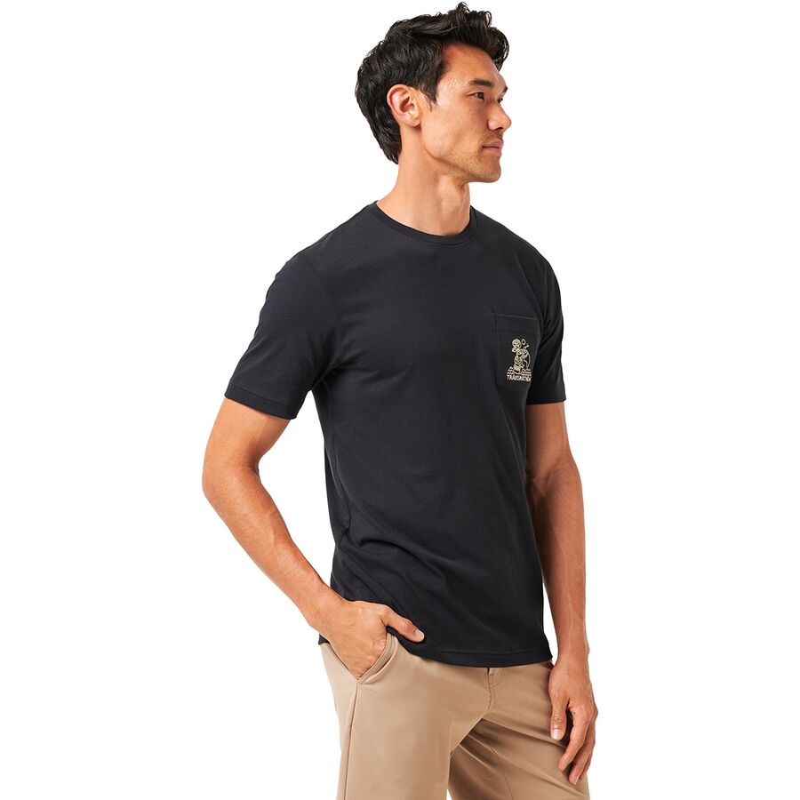 TravisMathew Lost Cave Pocket T-Shirt - Men's Black