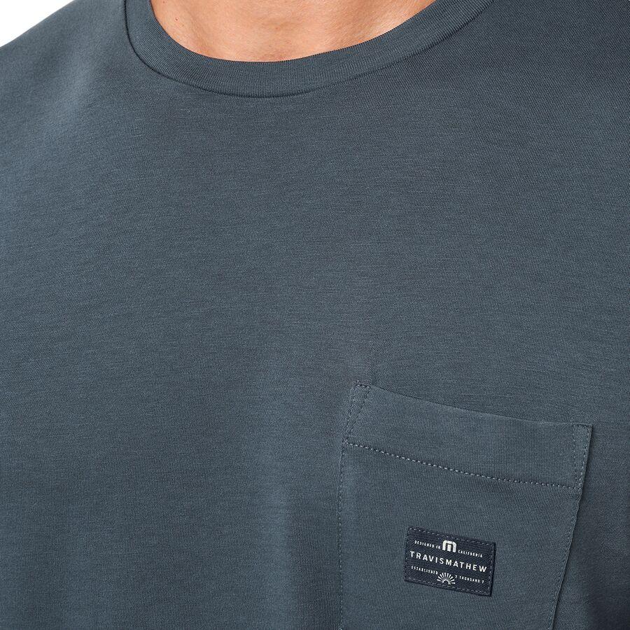 TravisMathew Preferred Status T-Shirt - Men's Mood Indigo/Vintage Indigo