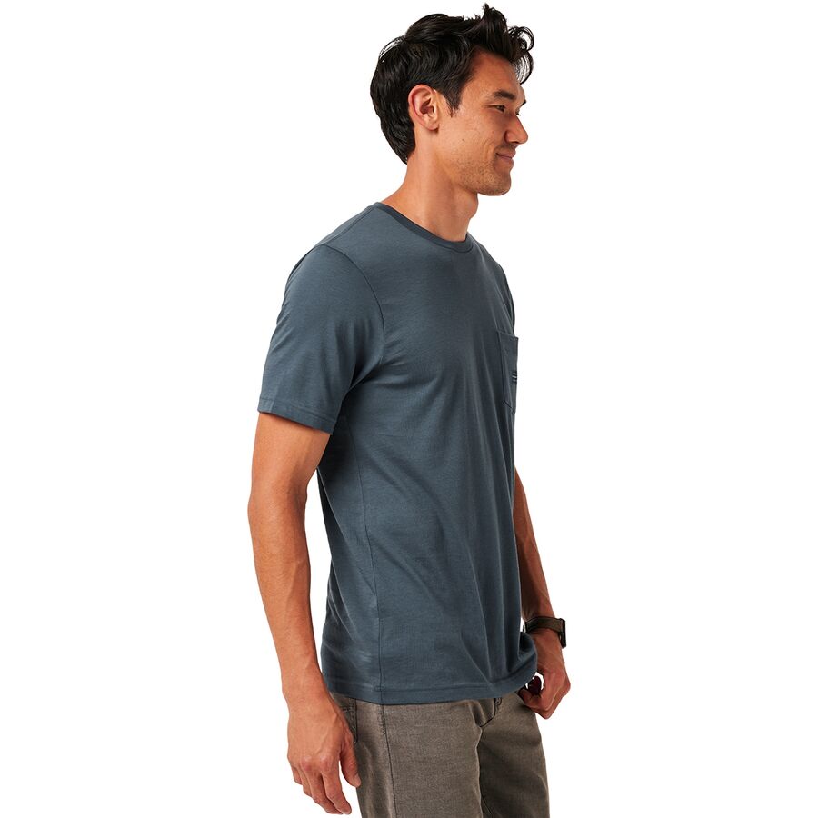 TravisMathew Preferred Status T-Shirt - Men's Mood Indigo/Vintage Indigo