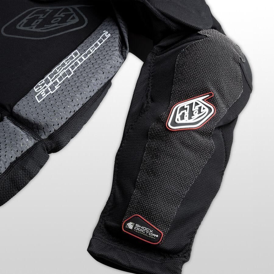 Troy Lee Designs 7855 Heavyweight Long-Sleeve Protection Shirt Solid Black