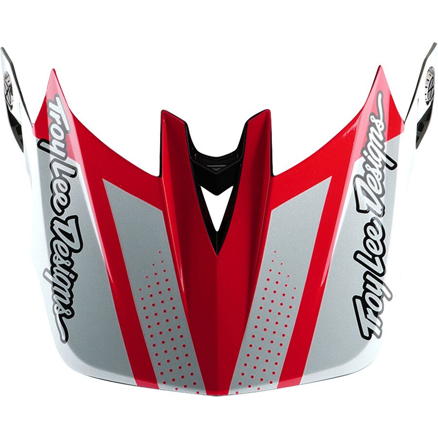 Troy Lee Designs D4 Carbon Mips Helmet Drip White