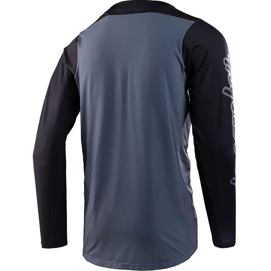 Troy Lee Designs Skyline Long-Sleeve Jersey - Men's Charcoal