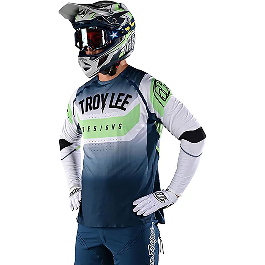 Troy Lee Designs Sprint Ultra Jersey - Men's Arc White/Marine