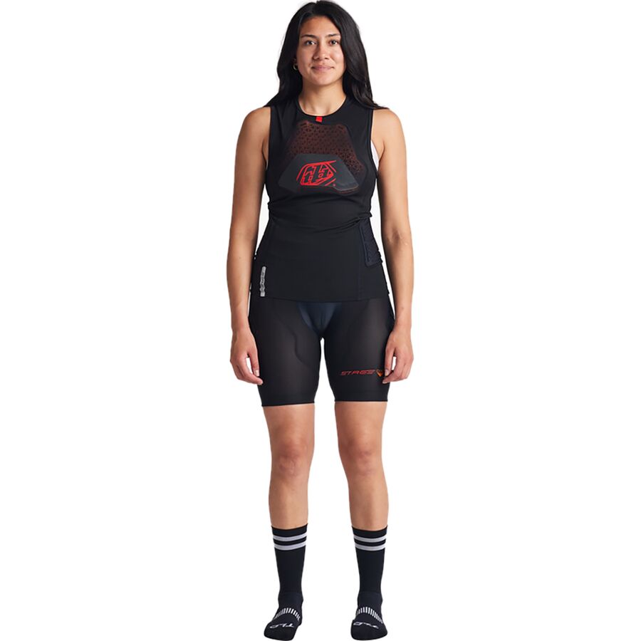 Troy Lee Designs Stage Ghost D30 Short Baselayer Black